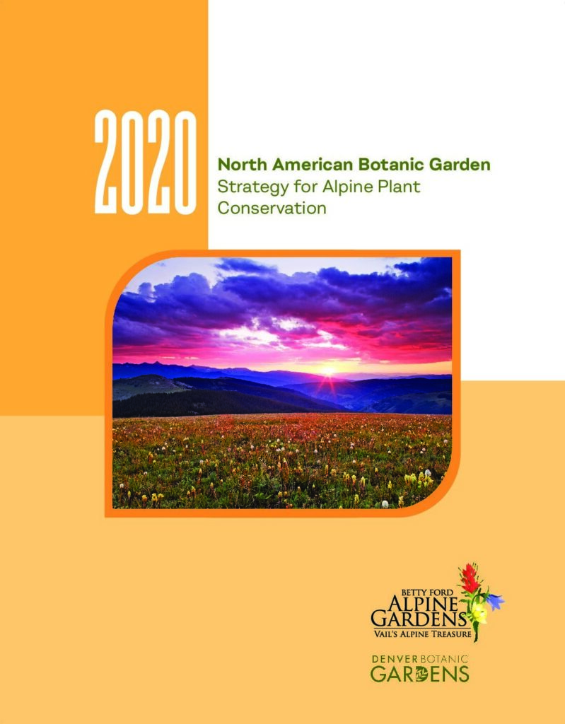 North American Botanic Gardens Strategy for Alpine Plant Conservation